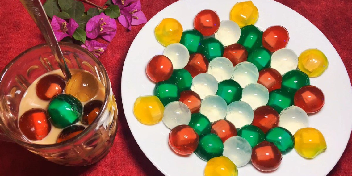 how to make delicious crispy milk tea jelly 12904