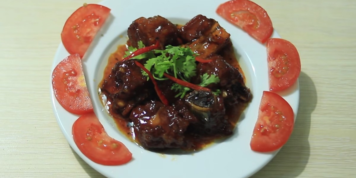 how to make delicious grilled spareribs with pepper at home 10773