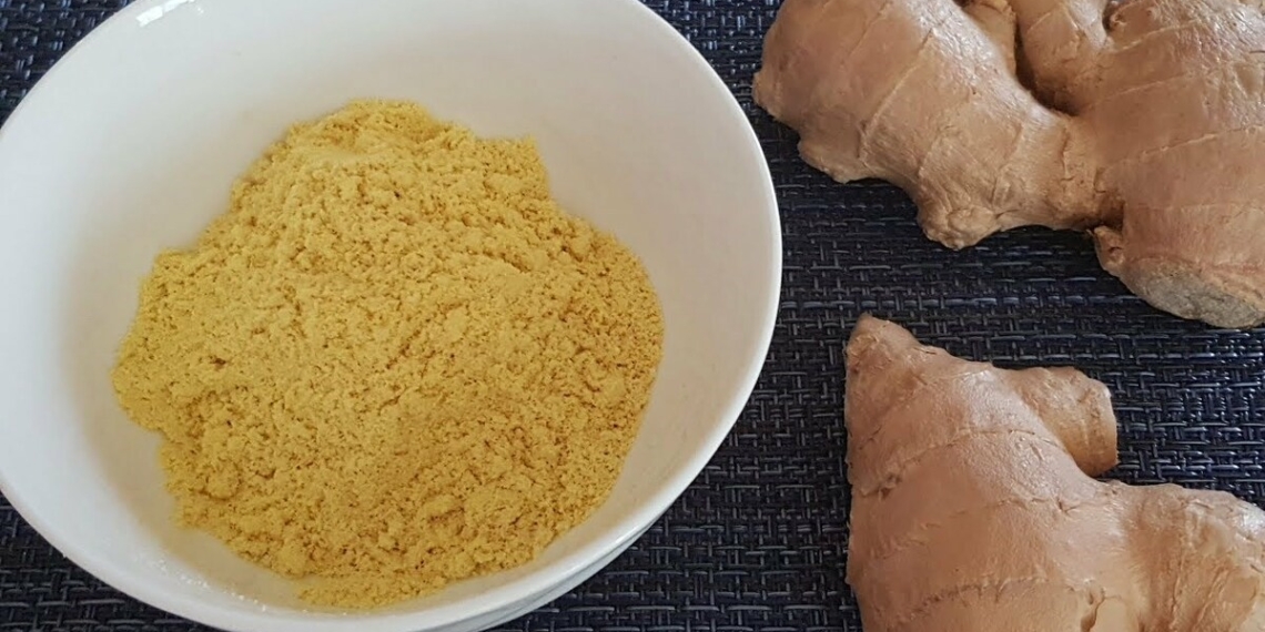 how to make dry ginger flour for delicious nem nem dish very easy 07839