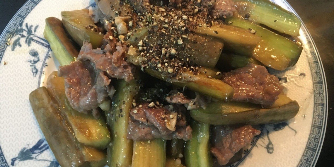 how to make eggplant stir fried with beef delicious recipes for meals 12770