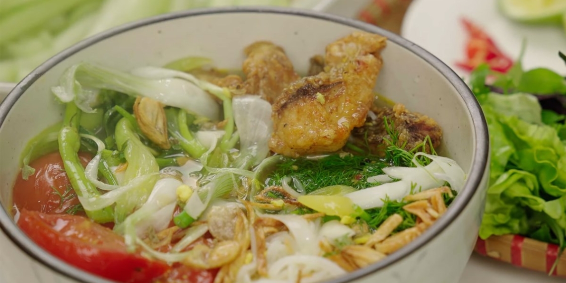 how to make fish noodle haiphong delicious and tasty standard specialty 14311