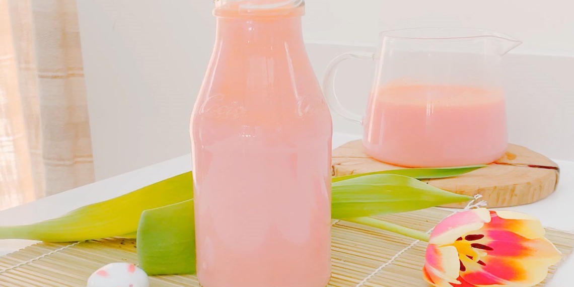 how to make fresh milk with watermelon for refreshing energy 09891