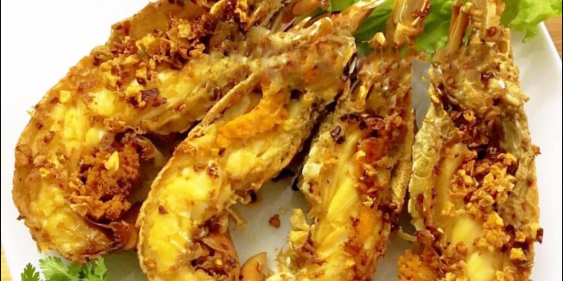 how to make fried garlic butter shrimp delicious easy recipe 08259