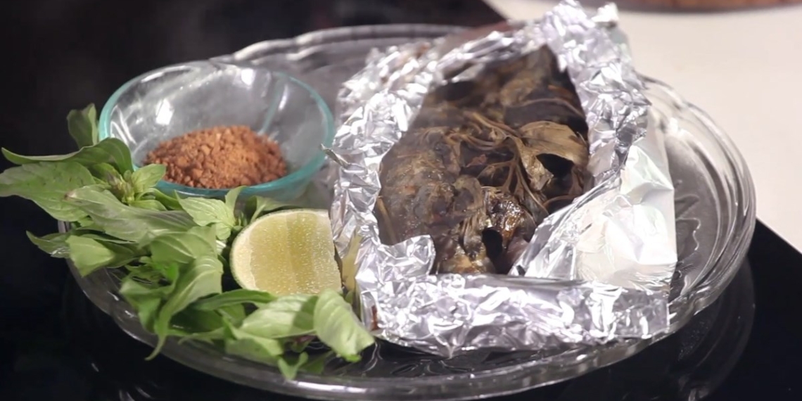 how to make grilled carp with fragrant herbs appealing to the taste buds 07326