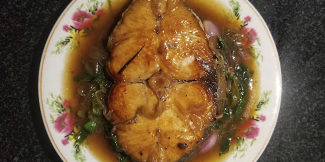 how to make grilled fish with green tea leaves delicious and fragrant 10673