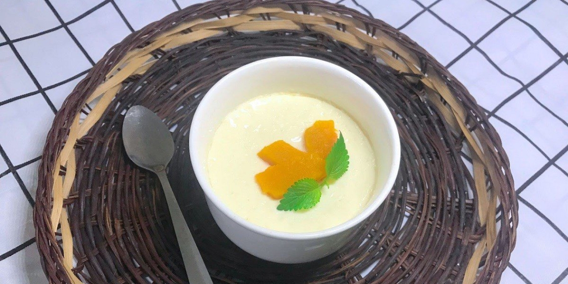 how to make long white egg milk pudding with fatty fragrant cream 14555