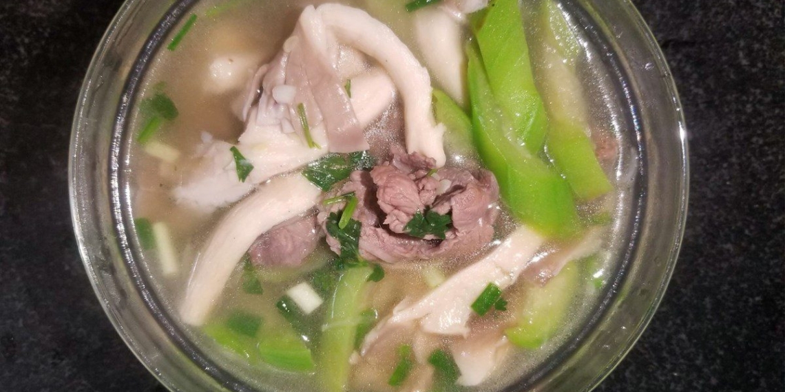how to make melon soup with beef and nam bao ngu delicious 10937