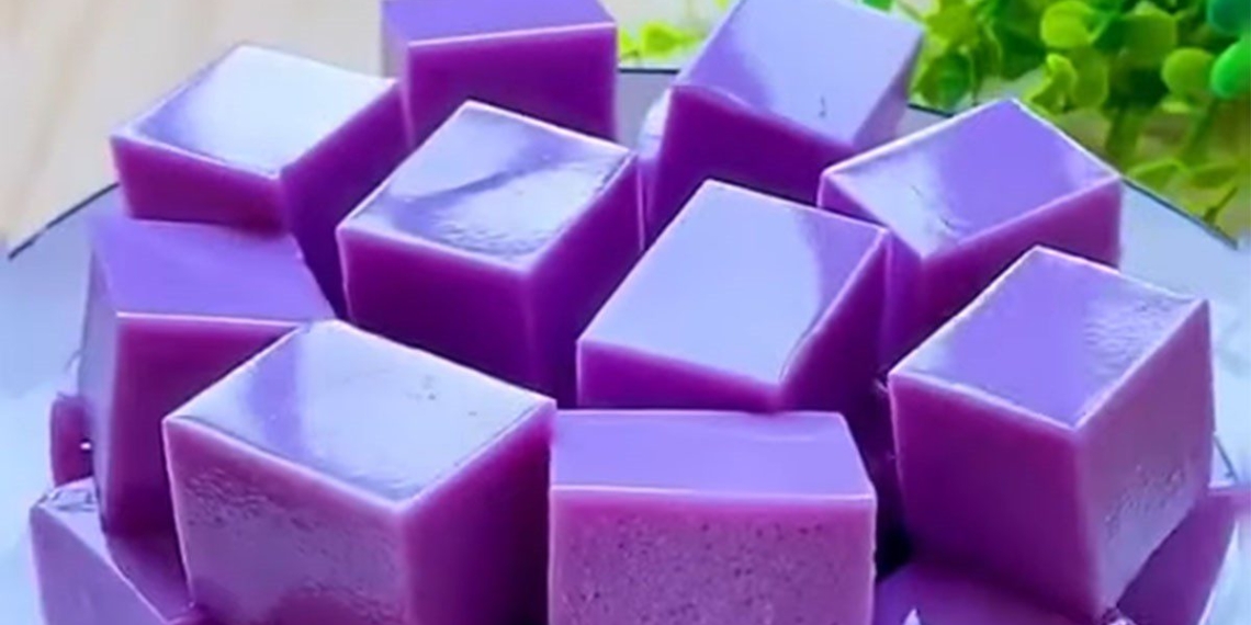 how to make purple yam pudding drink with milk tea delicious 14393