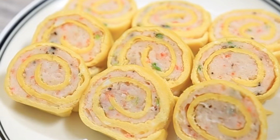 how to make simple steamed shrimp egg rolls delicious and healthy 02303