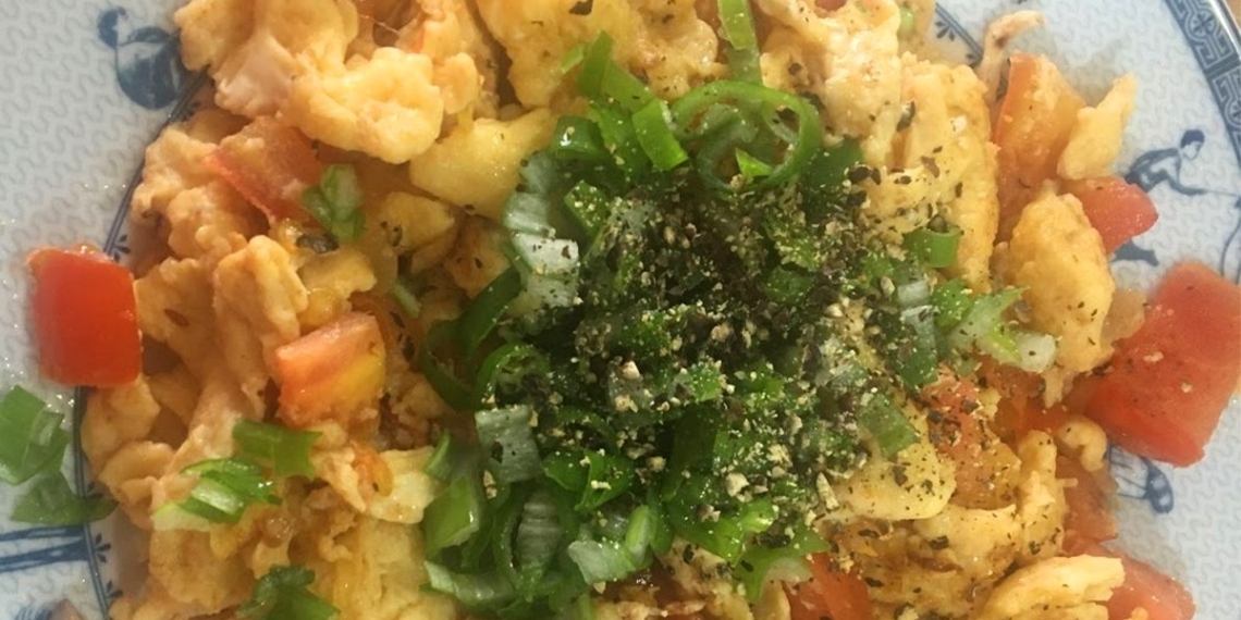 how to make tomato scrambled eggs simple but delicious 11549