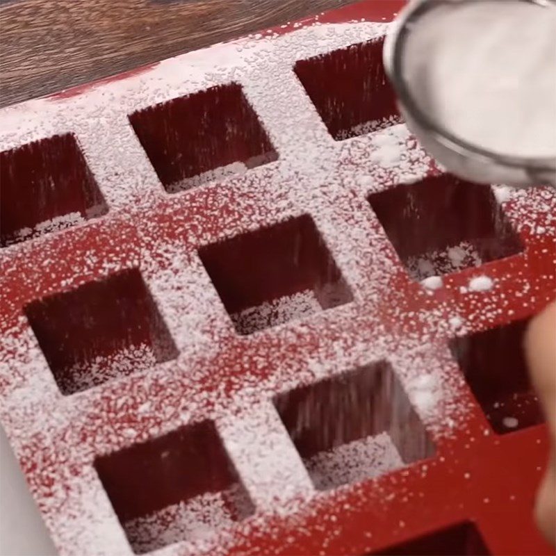 Step 3 Candy Molding Marshmallow Candy with Chocolate Filling