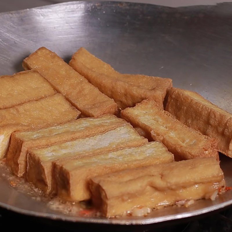 Step 3 Coconut milk braised tofu Braised tofu with coconut milk
