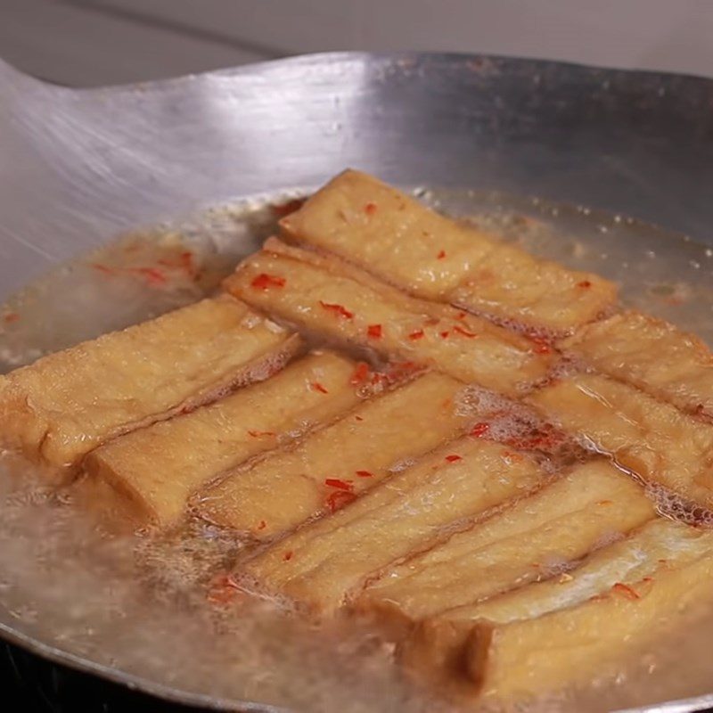 Step 3 Coconut milk braised tofu Braised tofu with coconut milk