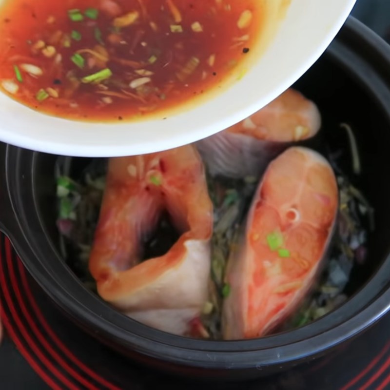 Step 3 Fish Stewing Basa Fish with Ginger