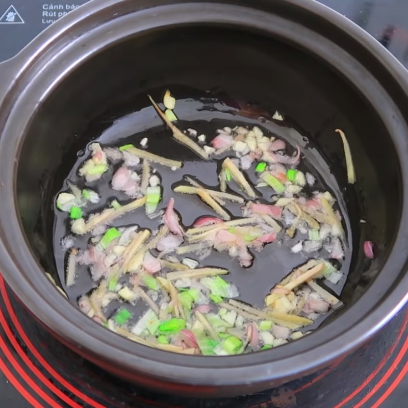 Step 3 Fish Stewing Basa Fish with Ginger