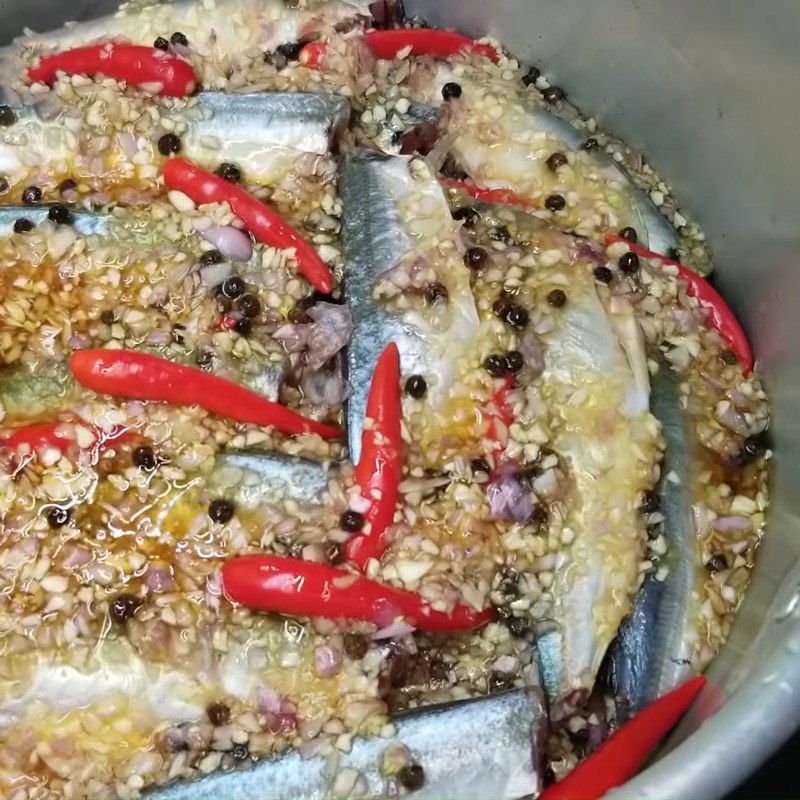 Step 4 Fish Stew Mackerel Stewed with Pork Belly and Galangal