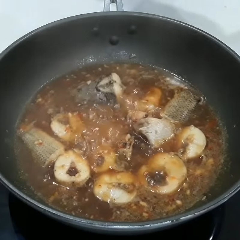 Step 3 Cooking Fish Snakehead Fish with Gourd