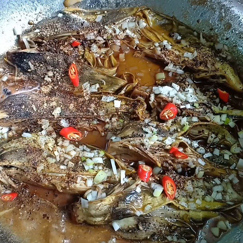 Step 3 Banana Blossom Stew