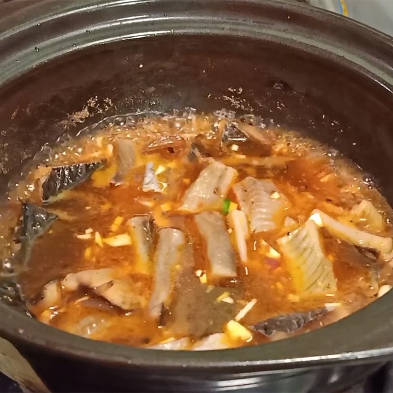 Step 3 Braised Dried Snakehead Fish Dried Snakehead Fish Braised with Pepper