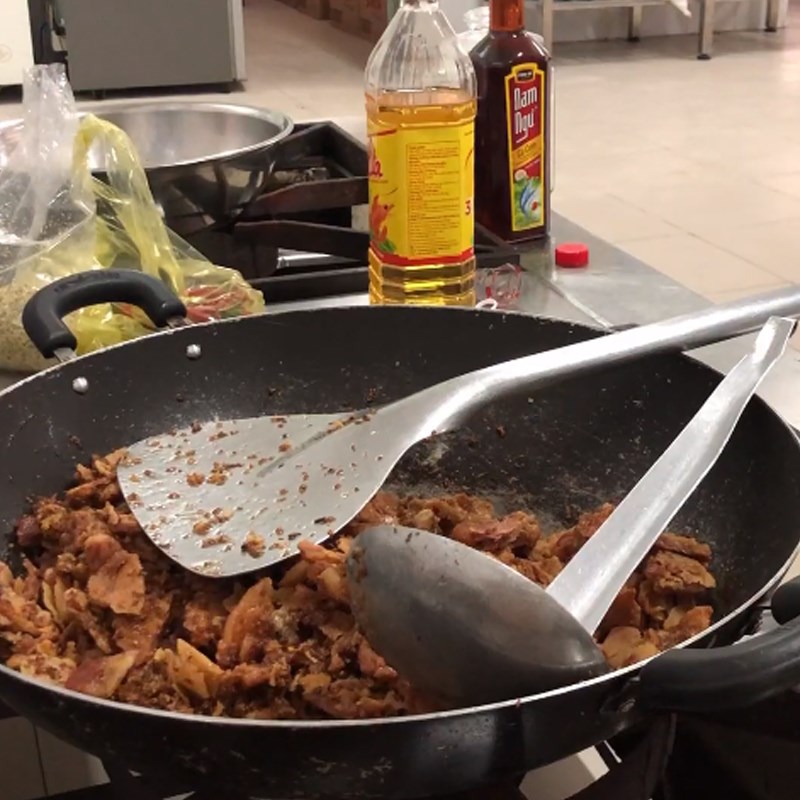 Step 3 Caramelized Pork Fat Pork Fat with Lemongrass and Chili