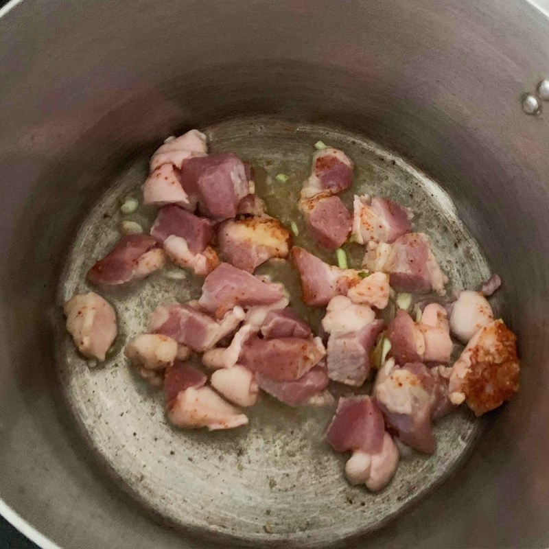Step 3 Cooking figs with meat Figs cooked with meat