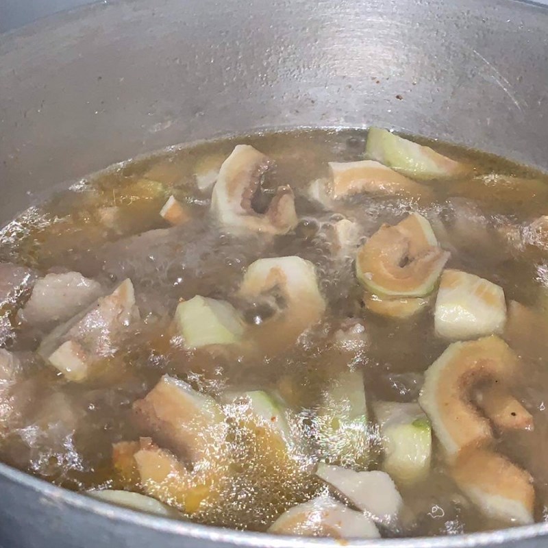 Step 3 Cooking figs with meat Figs cooked with meat