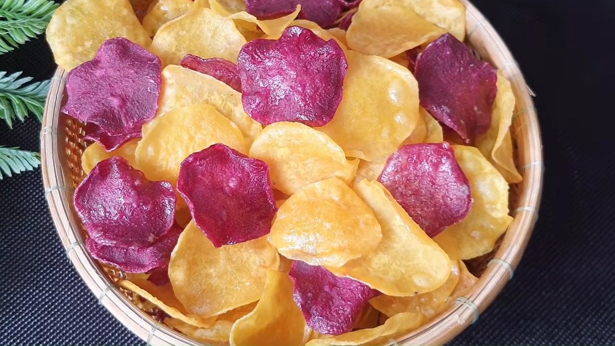 2 Simple Ways to Make Crispy Fried Sweet Potatoes with Butter and Sugar in a Non-Stick Pan 2 Butter Fried Sweet Potatoes