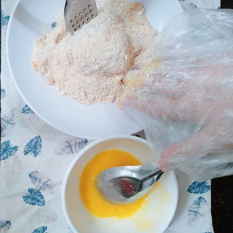 Step 4 Cheese Chicken Cake Cheese Chicken Cake