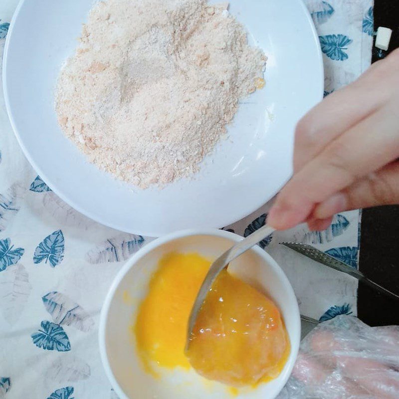 Step 4 Cheese Chicken Cake Cheese Chicken Cake