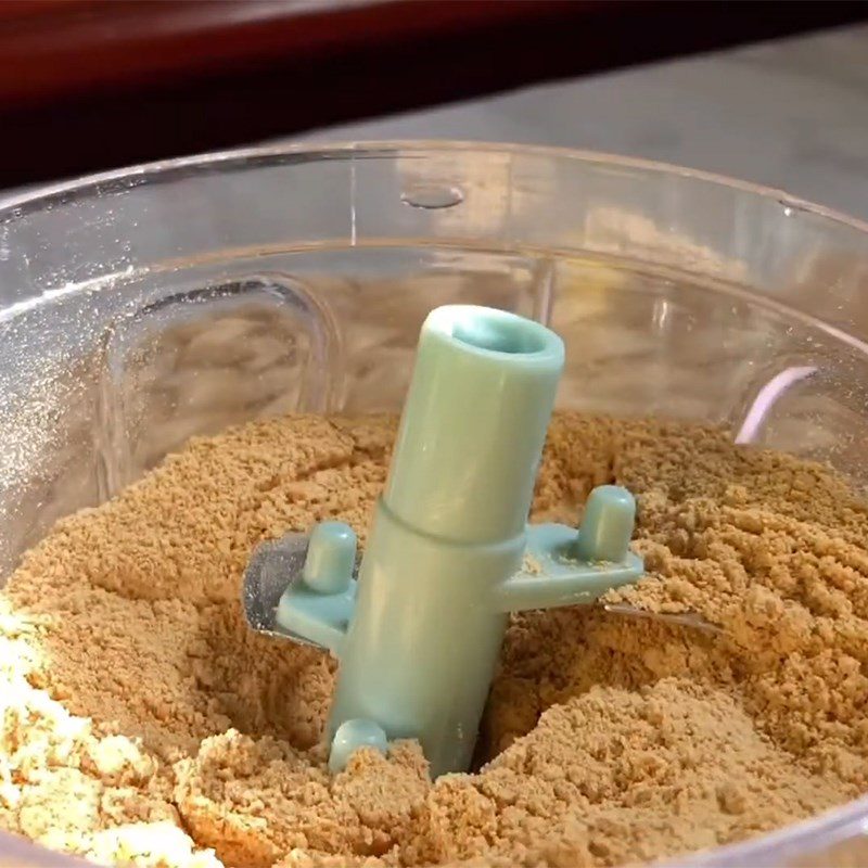 Step 4 Making roasted soybean powder and finishing Soybean milk tea with cream cheese