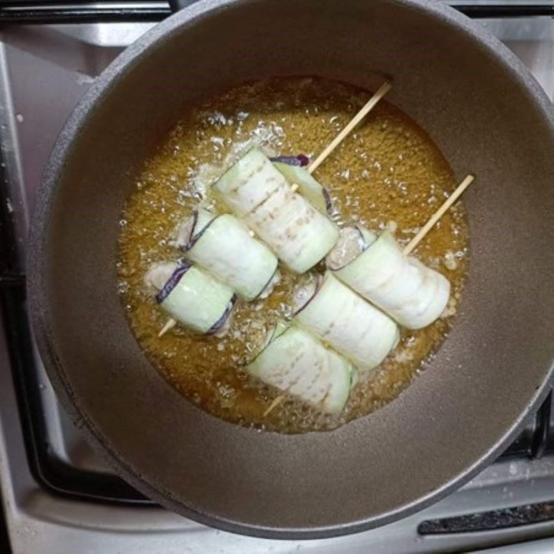 Step 3 Make crispy eggplant rolls Crispy eggplant rolls