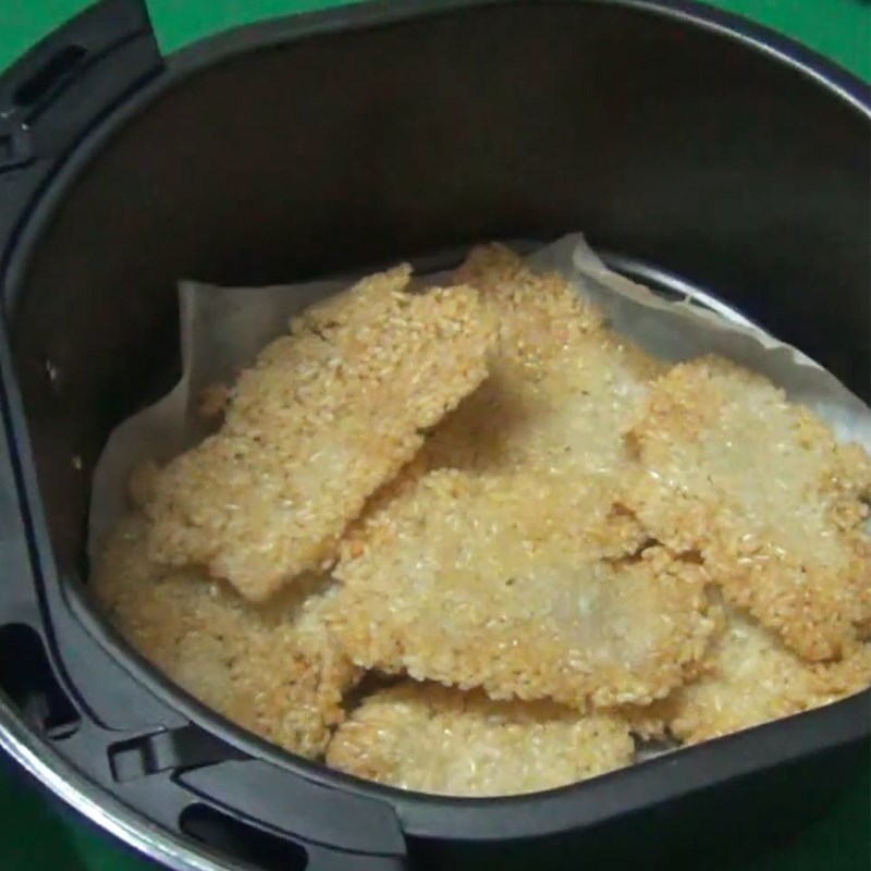 Step 5 Making crispy rice with scallion oil Grilled chicken with lemongrass salt