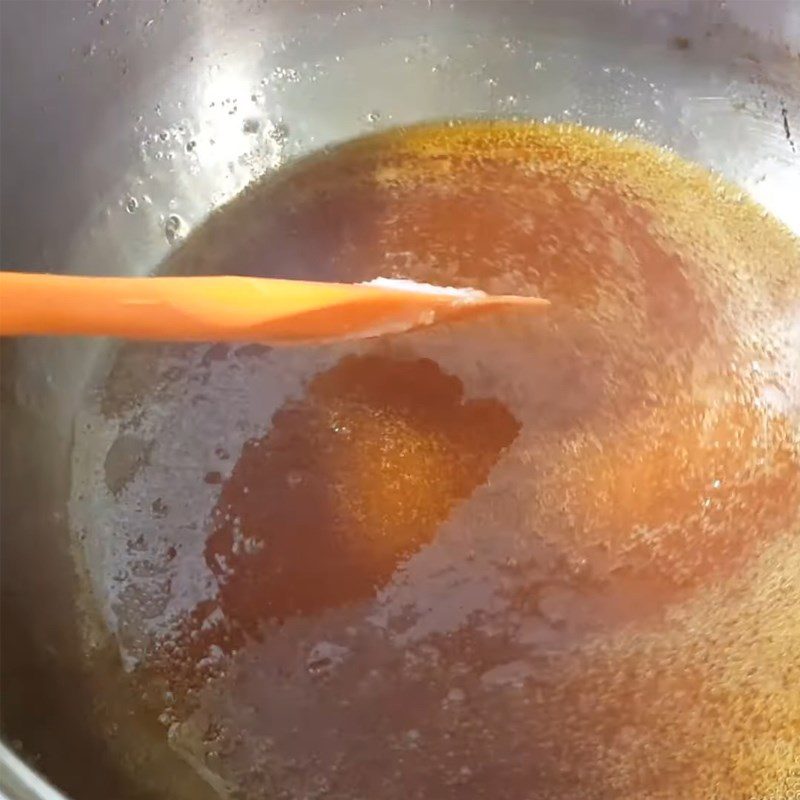 Step 2 Make syrup-soaked peaches for peach tea jelly