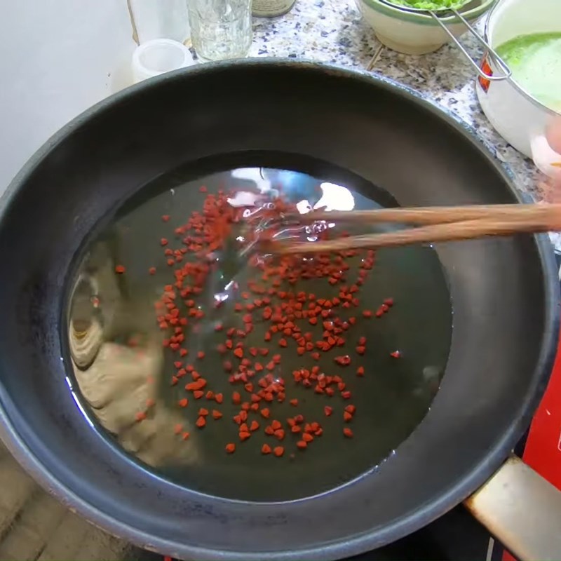 Step 2 Make cashew oil Seasoning for marinating grilled food