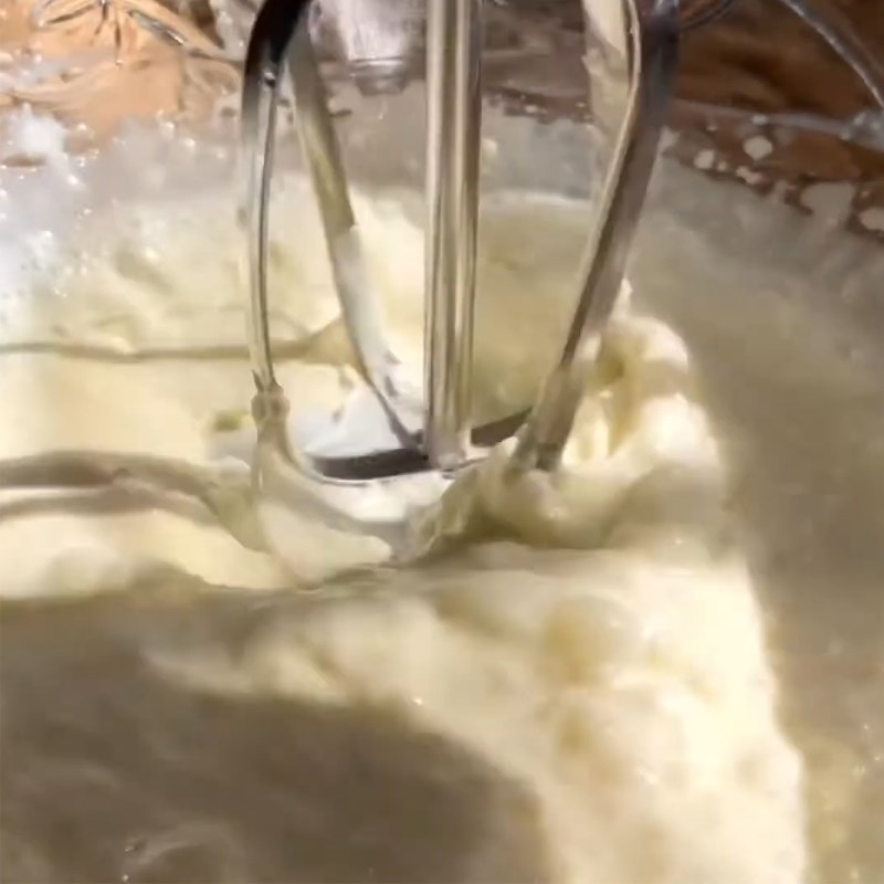 Step 3 Make the salty cheese cream mixture Soybean milk tea with cheese cream