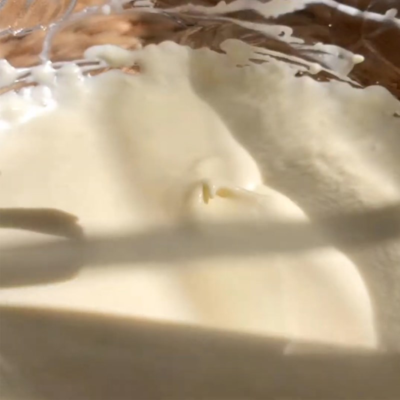 Step 3 Make the salty cheese cream mixture Soybean milk tea with cheese cream
