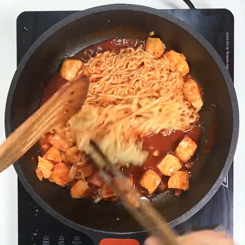 Step 4 Make Chicken Cheese Noodles Chicken Cheese Noodles