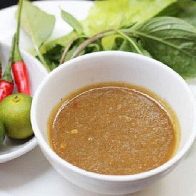 Step 5 Making Dipping Sauce for Tây Sơn Rolls