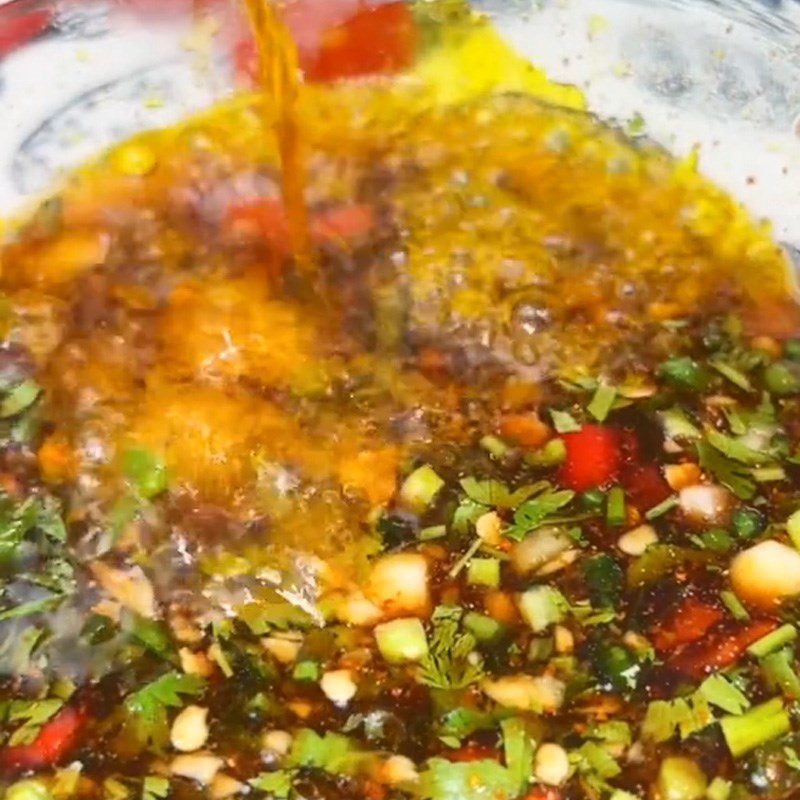 Step 2 Make the dipping sauce for Tomato Satay Hotpot