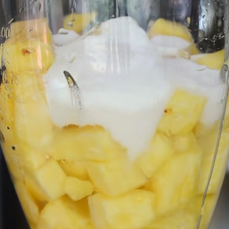 Step 2 Make pineapple juice Pineapple juice
