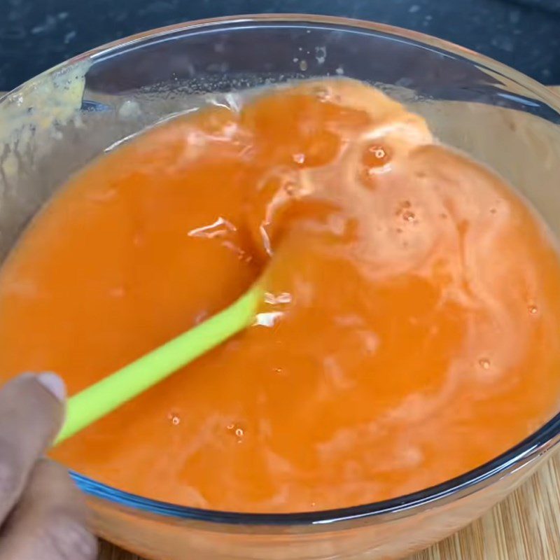 Step 2 Making pineapple carrot juice Pineapple carrot juice