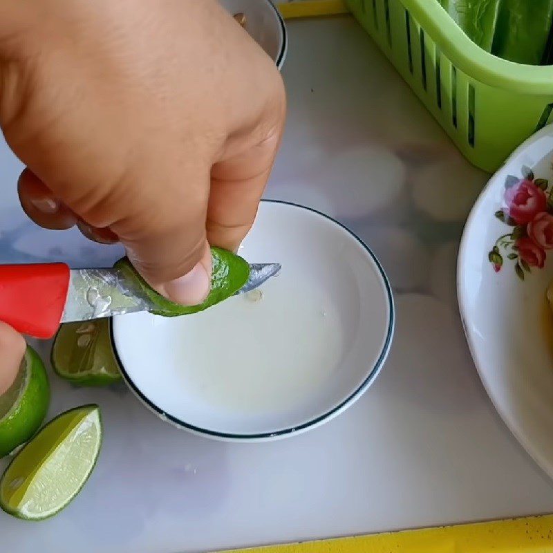 Step 2 Make the sauce for Green Jackfruit Salad