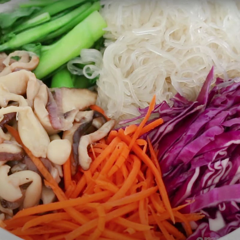 Step 4 Make the dipping sauce for mixed vermicelli Mixed vermicelli for weight loss eat clean