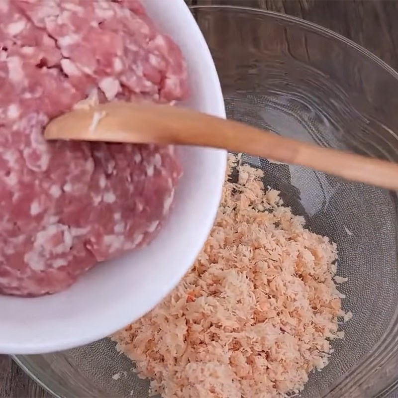 Step 3 Make the riêu Duck bún riêu