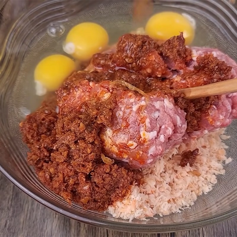 Step 3 Make the riêu Duck bún riêu