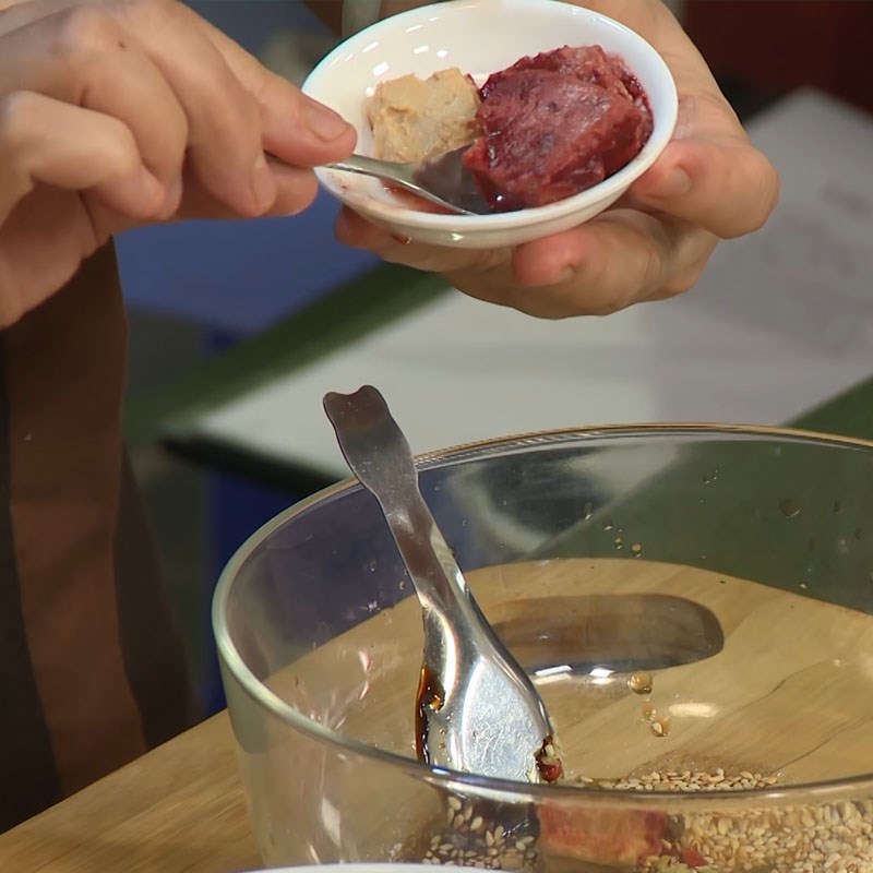 Step 2 Make the sauce Grilled Vegan Spare Ribs with Sesame