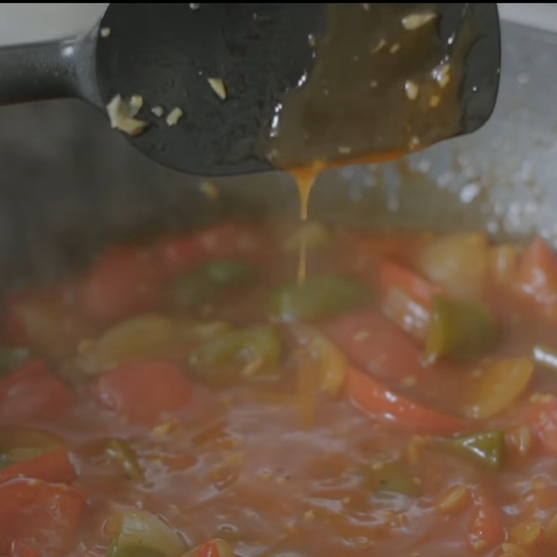 Step 5 Make sweet and sour sauce for basa fish fillet