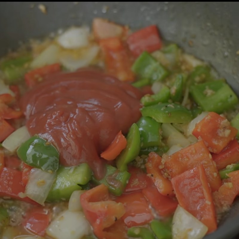 Step 5 Make sweet and sour sauce for basa fish fillet