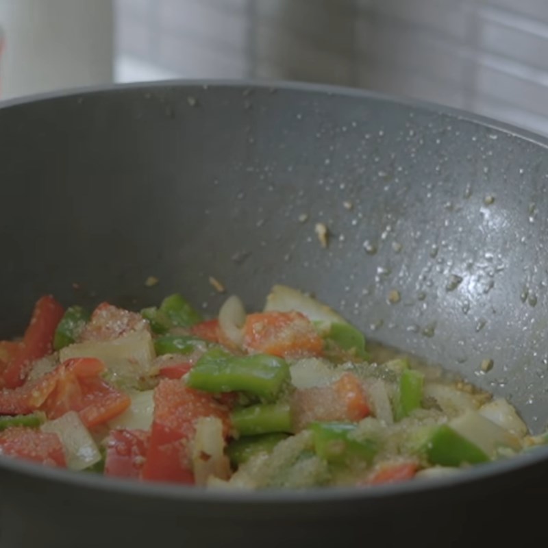 Step 5 Make sweet and sour sauce for basa fish fillet
