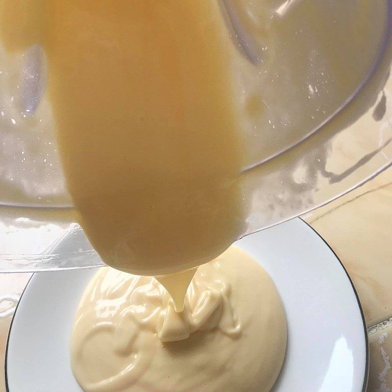 Step 2 Making mayonnaise sauce Mayonnaise sauce (recipe shared by users)